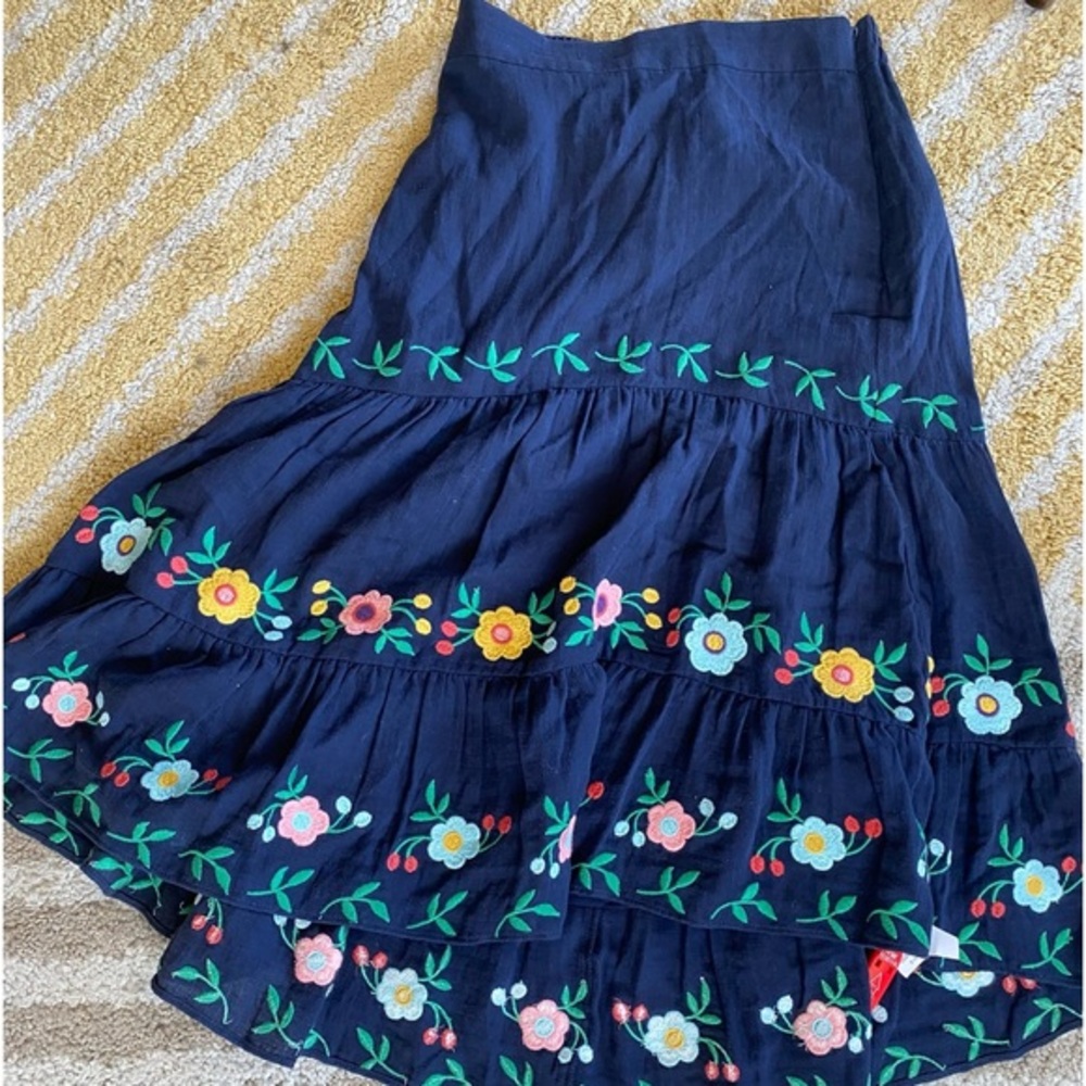 FUN & FLIRTY FLORAL tier skirt from Margaret O'Leary 🌺🌼🌸see pic4measurements